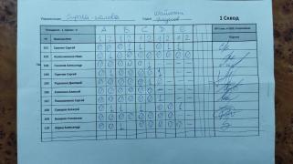 Справа налево 1 сквод